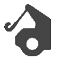 towing service icon black